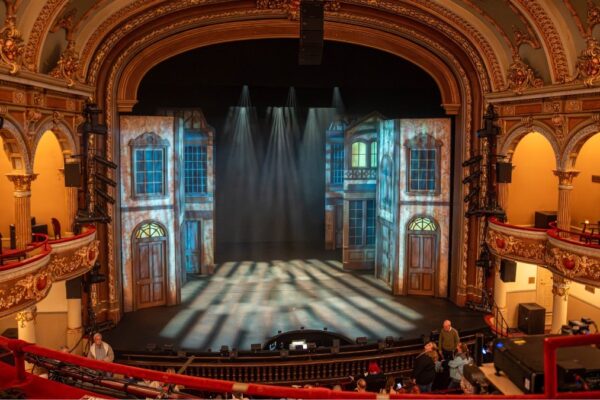Inside of historic theater