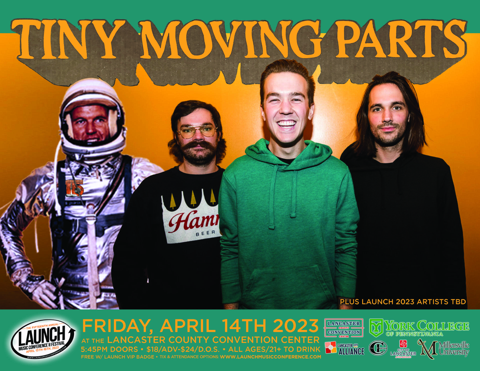 LAUNCH Music Conference & Festival Tiny Moving Parts Visit