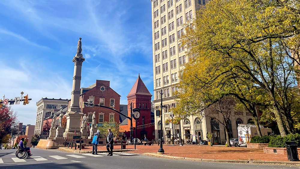 Downtown Lancaster City